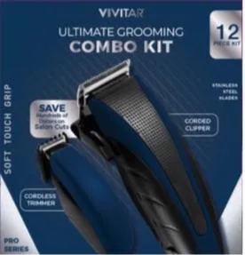 Vivitar® Blue Ultimate Grooming 12-Pc Combo Kit