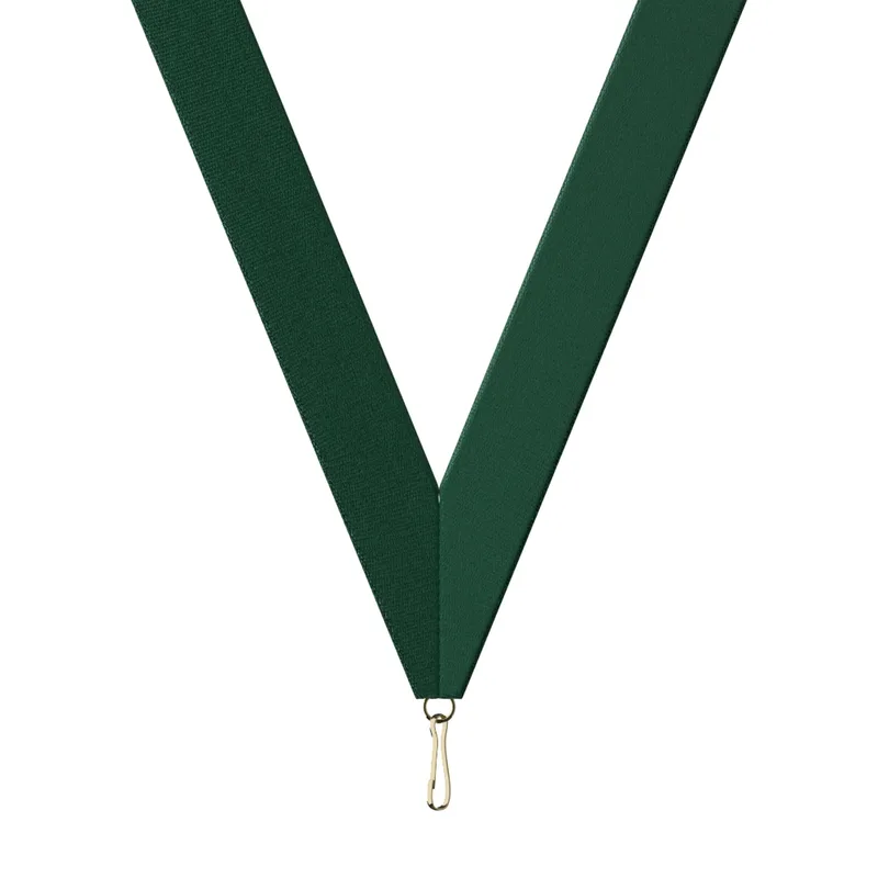 Hunter Green Neckband (7/8" x 34")