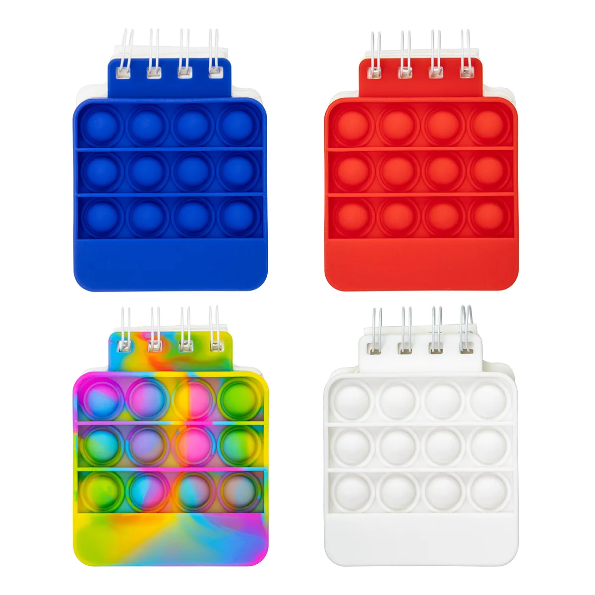 Square Spiral Notebook Push Pop view 2