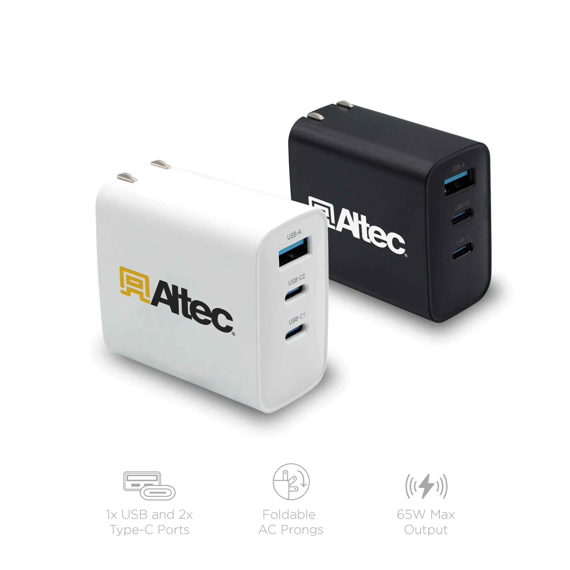 The Superdapter Dual Port Flat Wall Adapter (65W) view 6