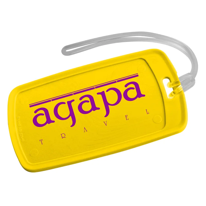 Traveler Rectangular Luggage Tag view 6