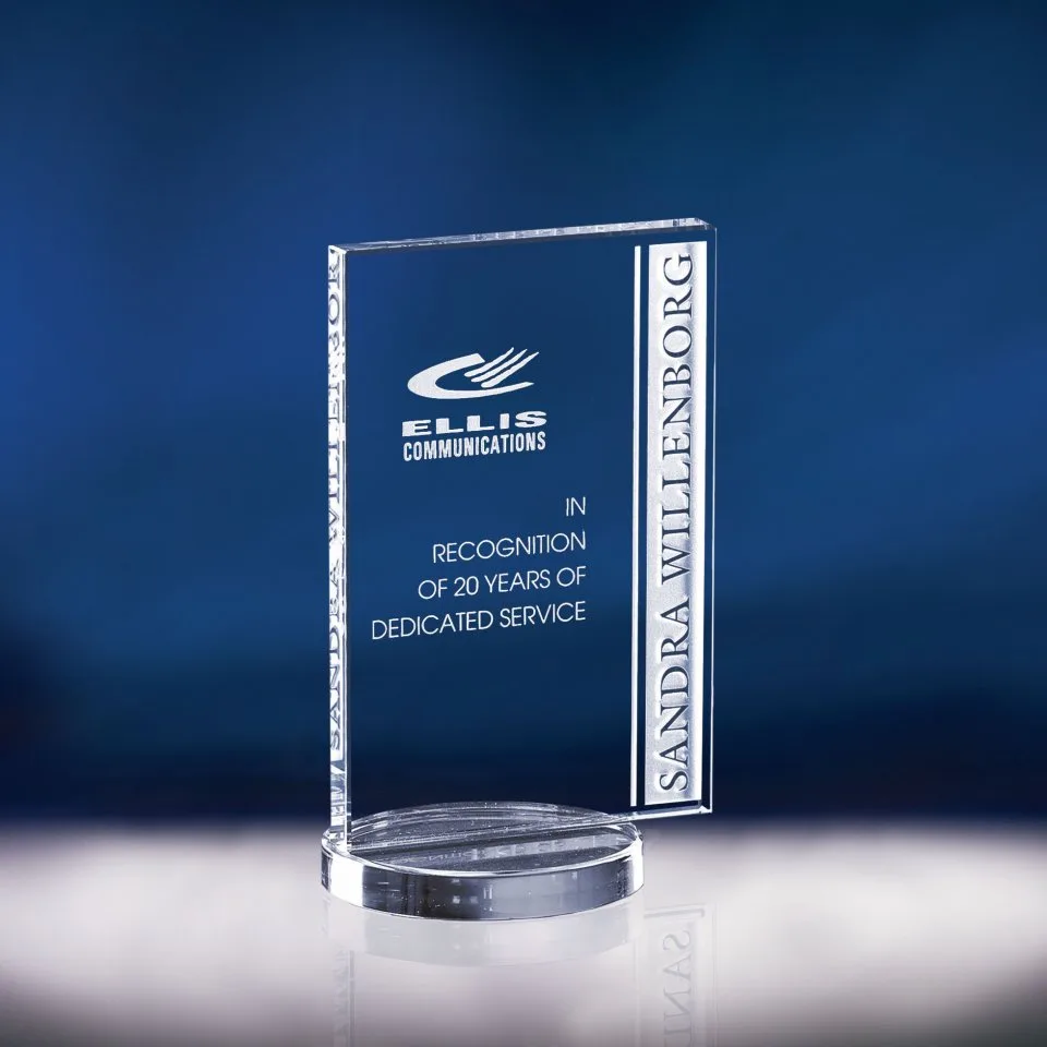 6.5" Avante Crystal Award