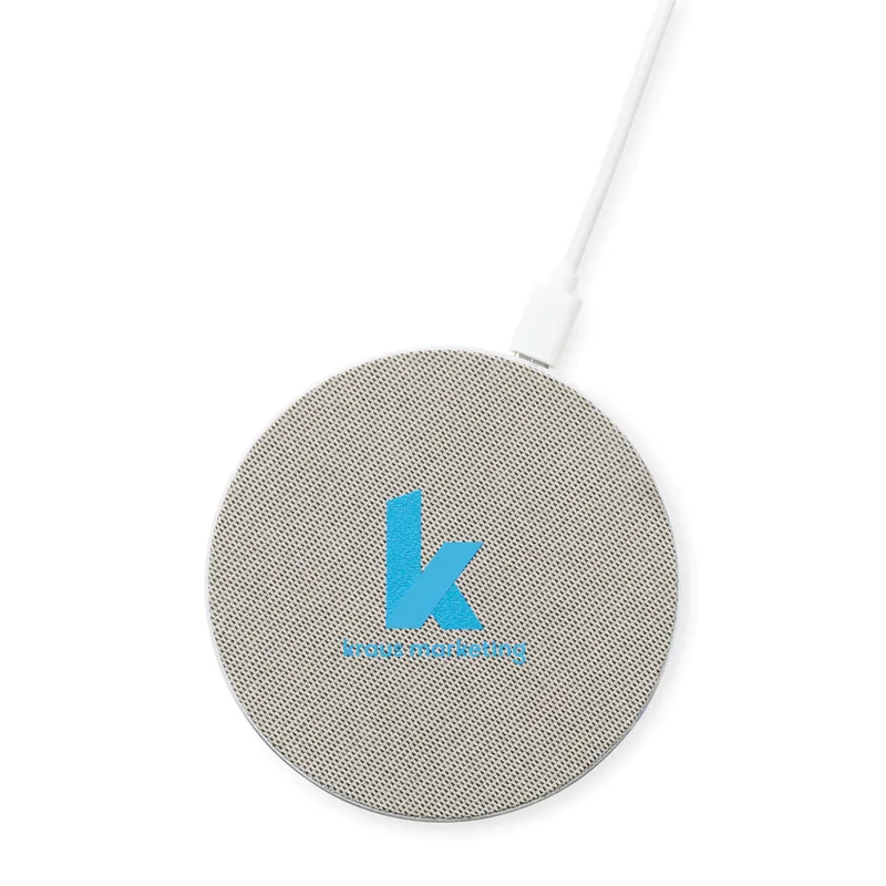 Auden Aluminum Wireless Charging Pad - Sliver