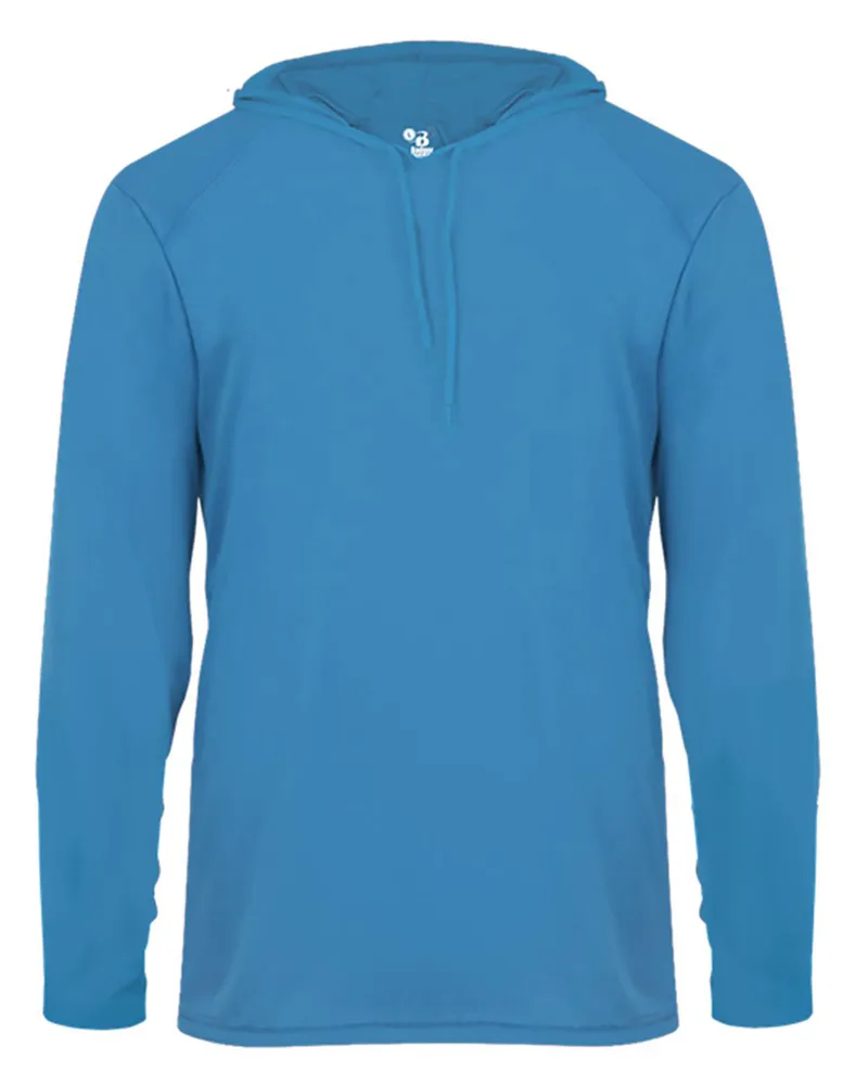 Badger Sport Unisex B-Core Long-Sleeve Performance Hooded T-Shirt view 4