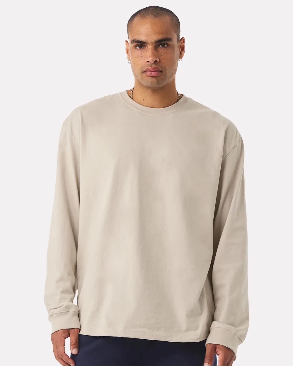 Bella+Canvas® Unisex 7.5 Oz. Heavyweight Long Sleeve T-Shirt view 2