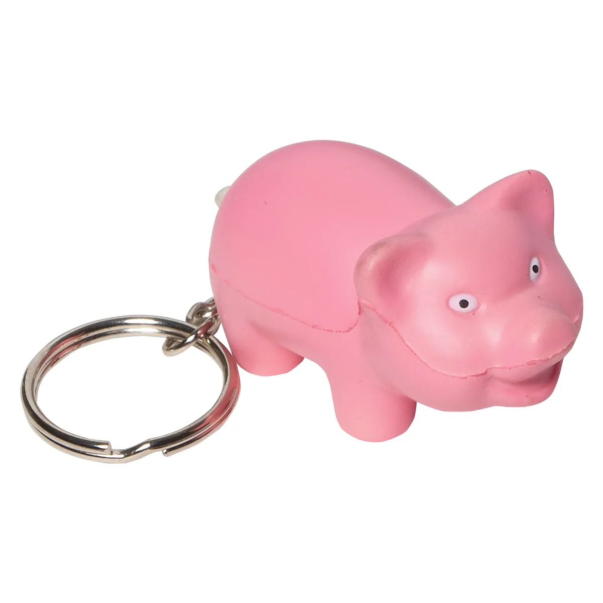 Pig Stress Reliever Key Chain view 2