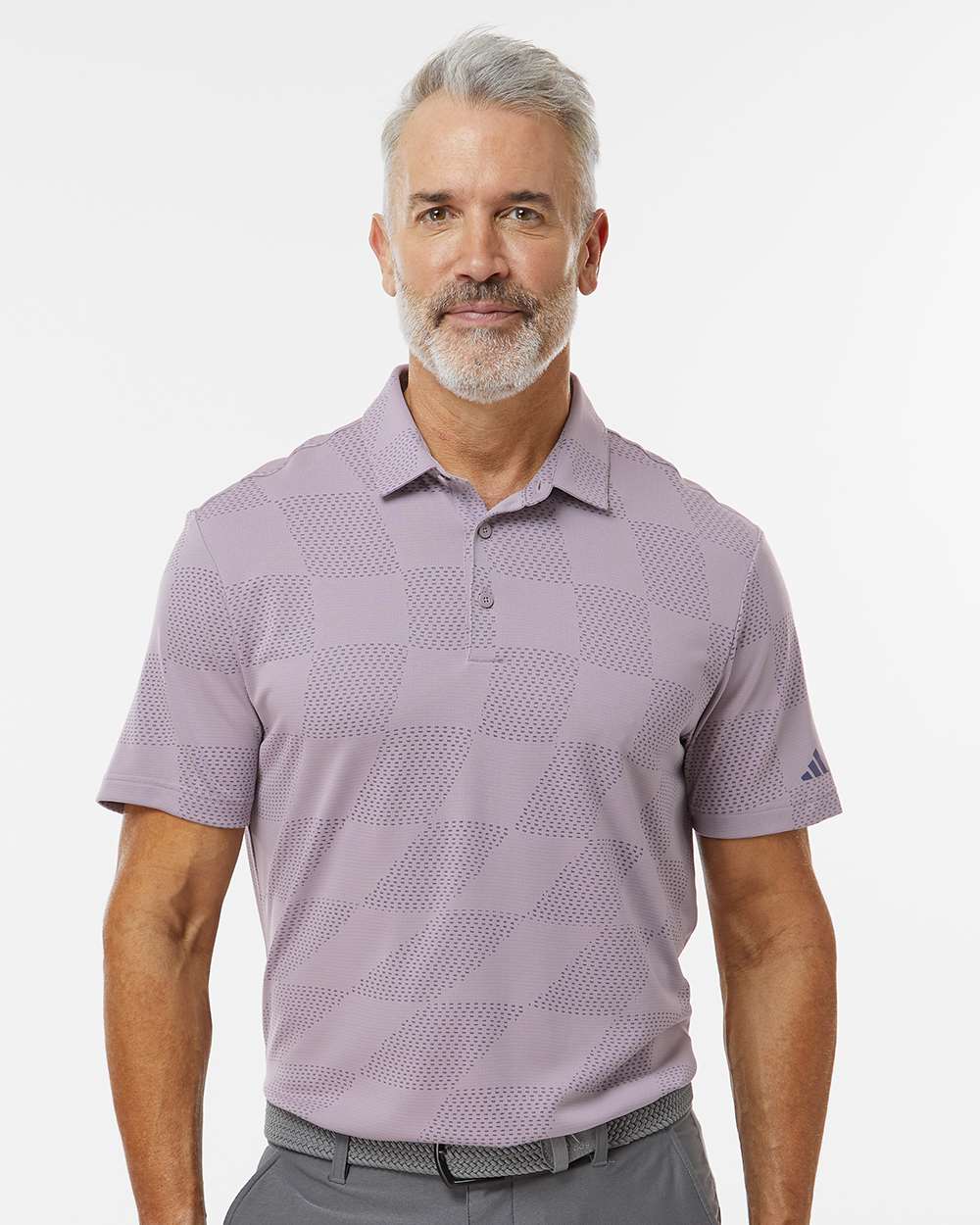 Adidas® Ultimate365 Textured Polo Shirt view 3
