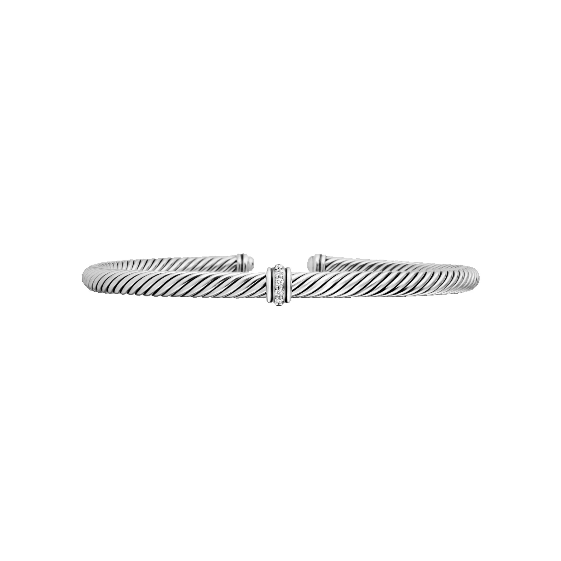 David Yurman Classic Cable Station Bracelet