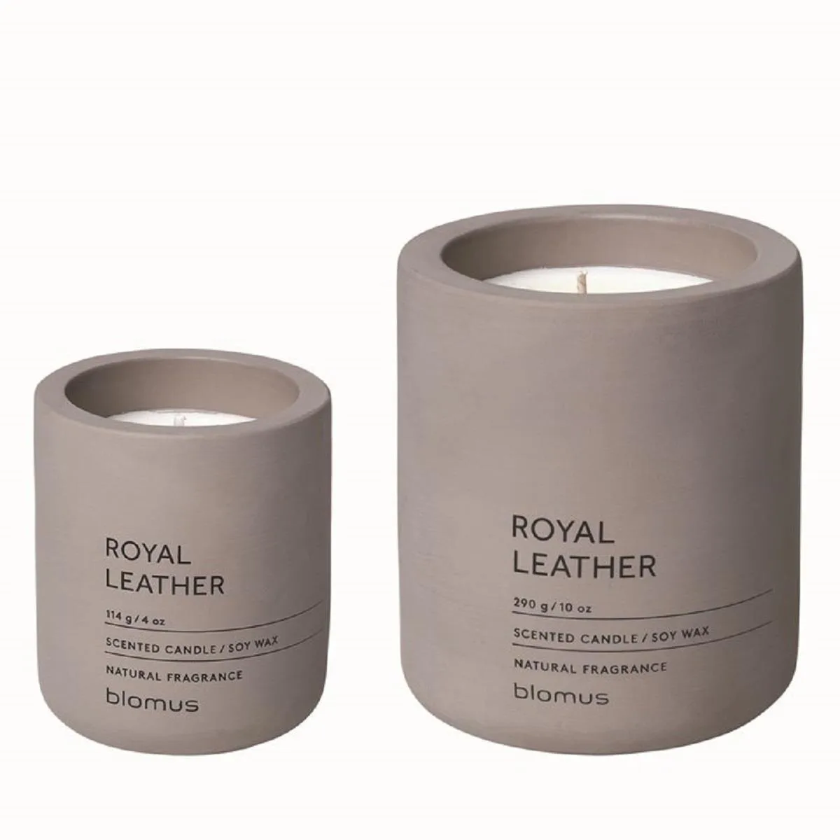 Blomus Fraga Candle Set In Concrete Container