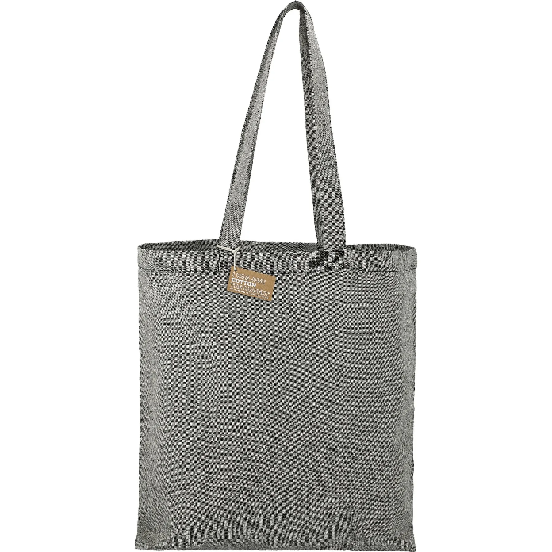 Eco-Friendly 5oz Recycled Cotton Twill Tote Bag view 2