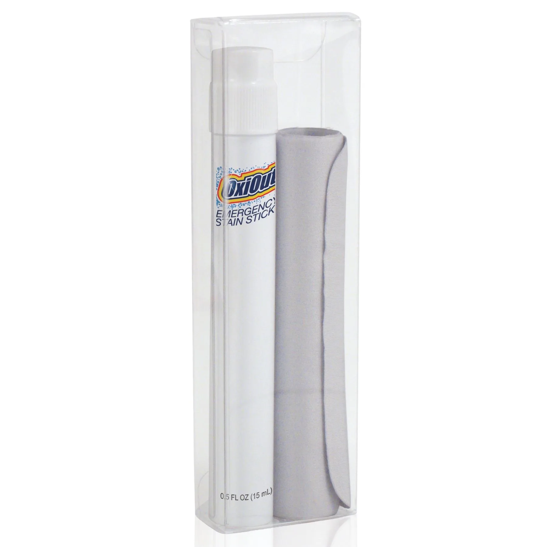OxiOut Emergency Stain Stick Travel Kit with Premium Microfiber Cloth view 2