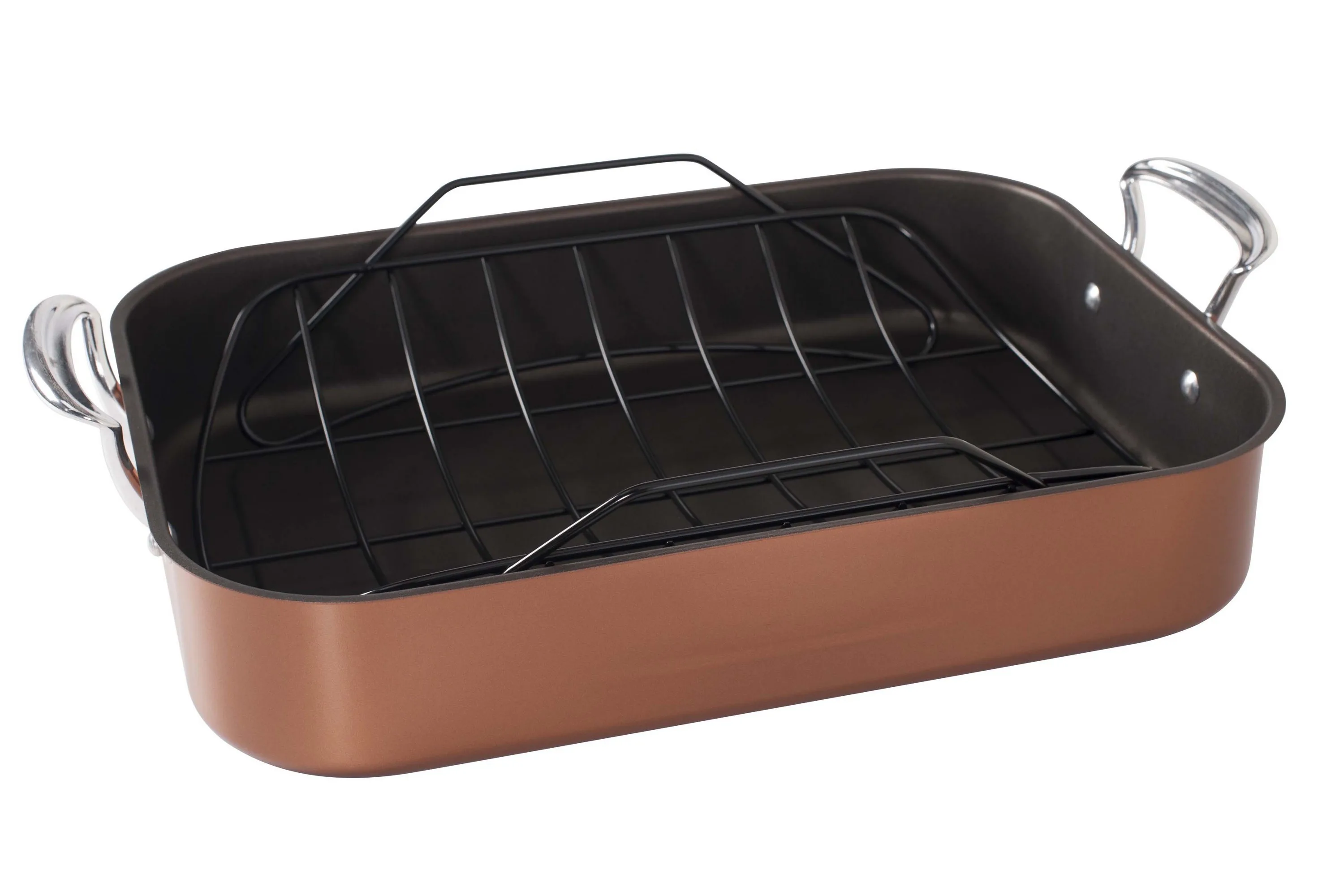 Nordic Ware Extra Large Copper Roaster W/Rack