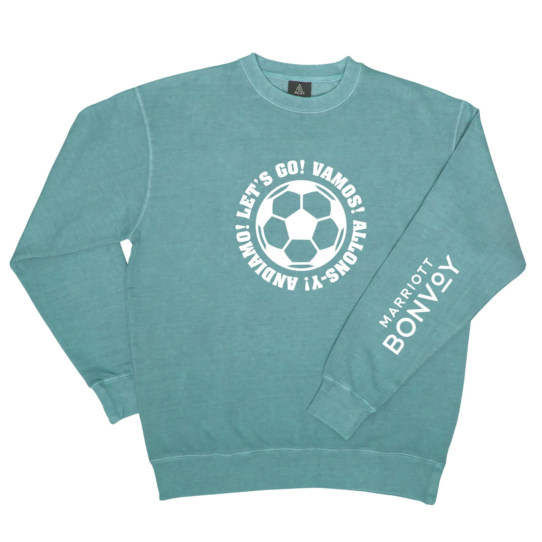 Soccer - ACE Vintage Wash Crew Fleece view 3