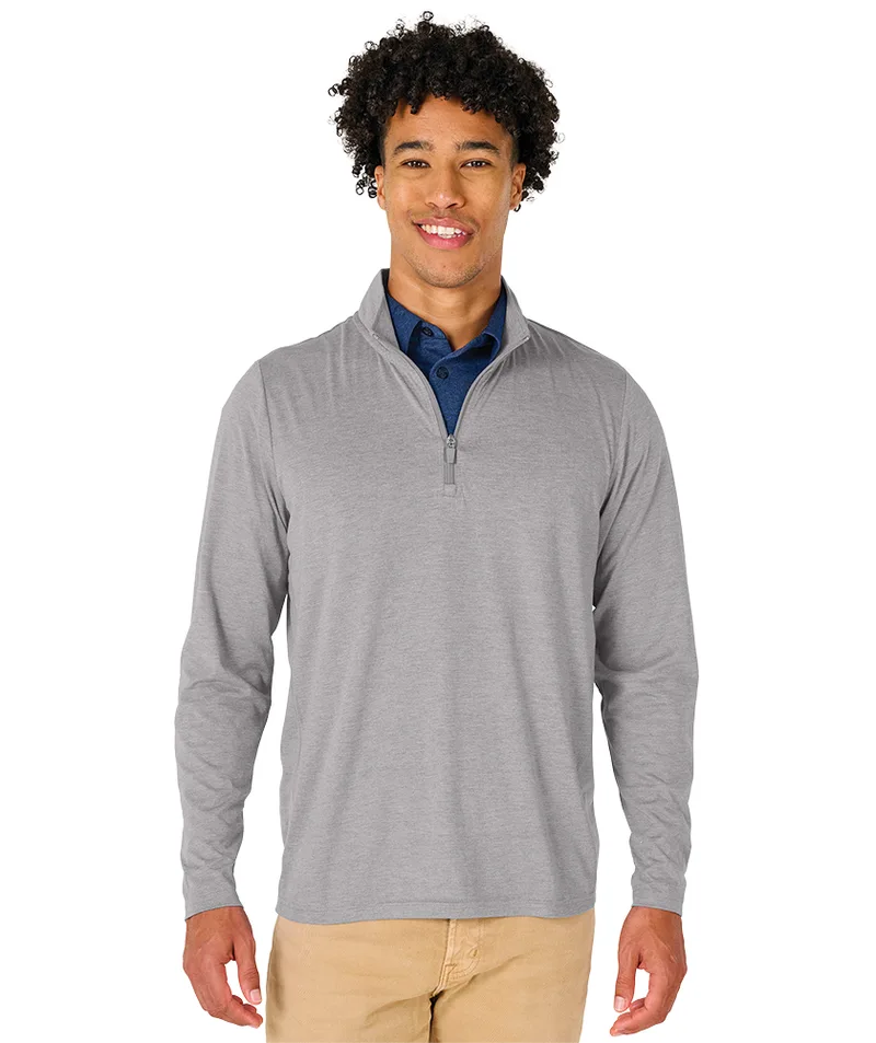 Men's Vista Tri-Blend Quarter Zip
