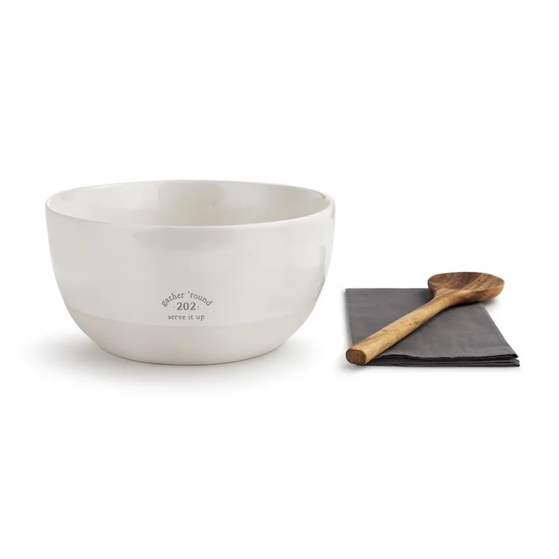 Demdaco (AMC) Serving Bowl With Spoon