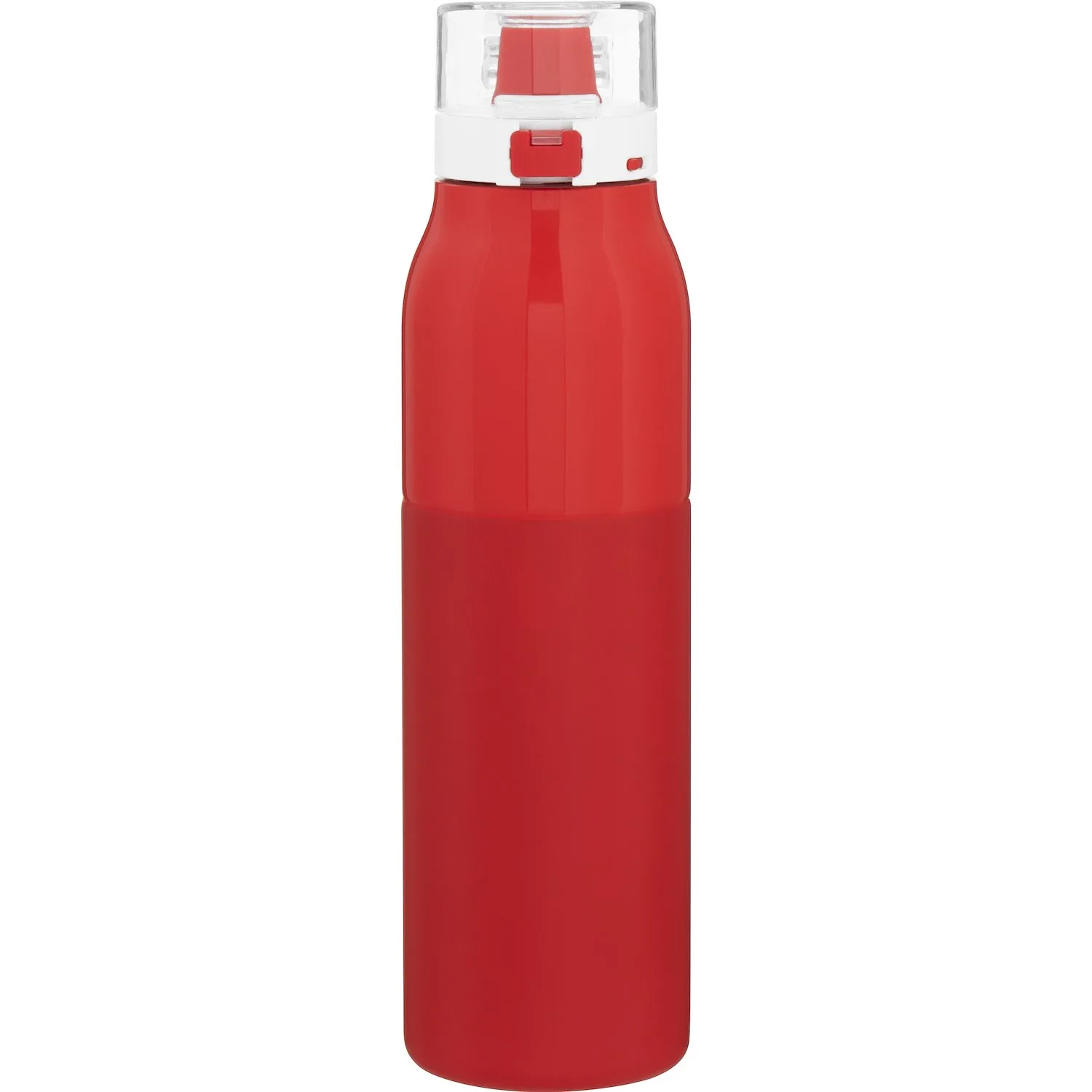 25 oz h2go Vigor Water Bottle (Matte Red) view 2