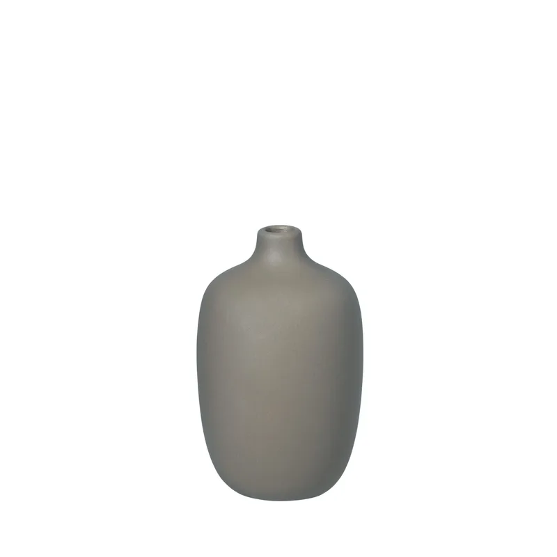Blomus Ceola Vase Ceramic 3 X 5 - Satelite Gray