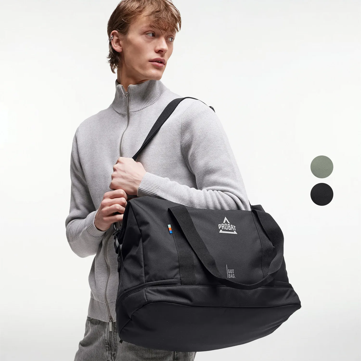 GOT BAG® Weekend Bag - GOTS Certified Ocean Plastic 36L Duffle Bag