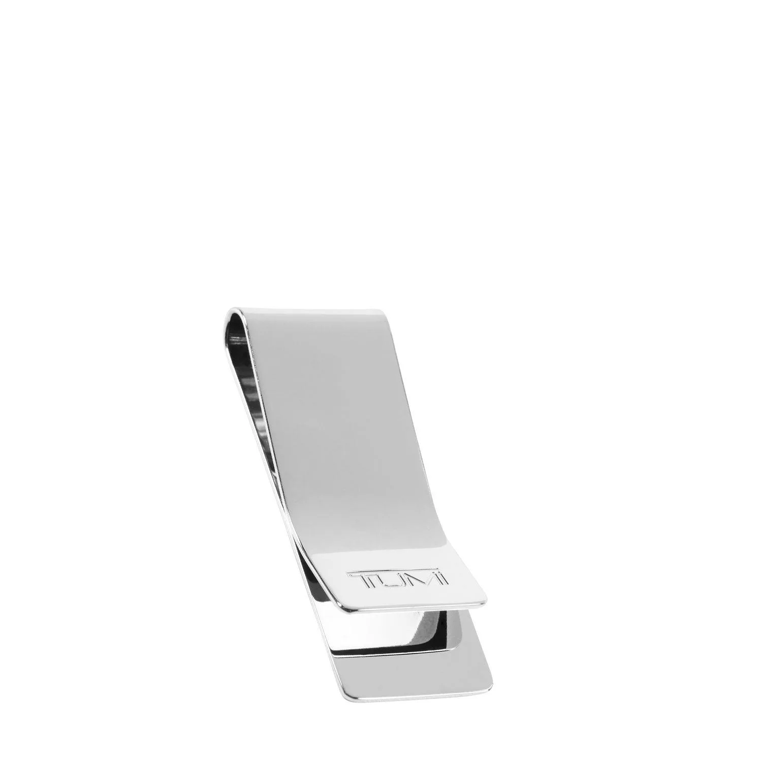Tumi Nassau Ballistic Etched Money Clip- Silver