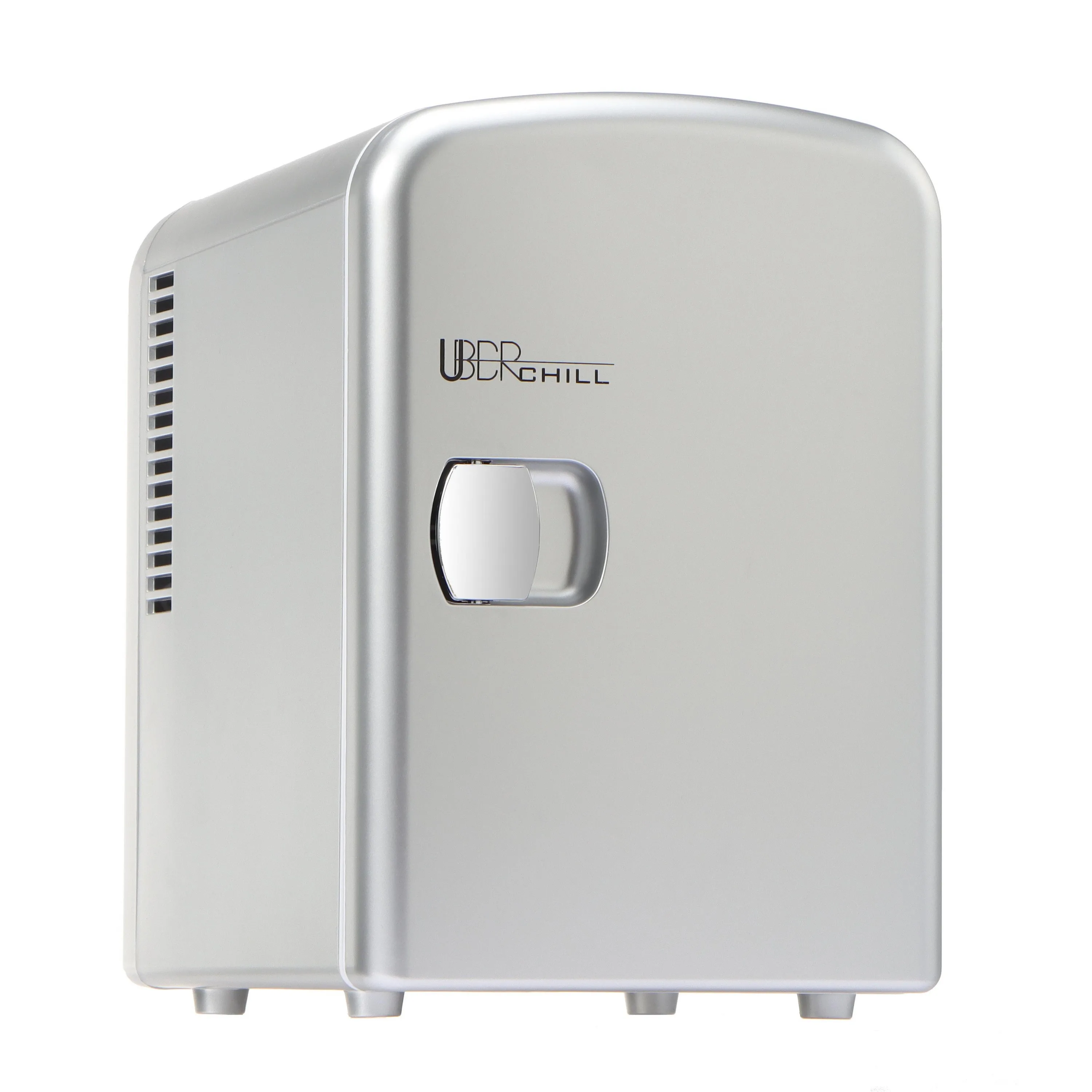 UBER Appliance Chill 6 Can Mini Fridge Silver