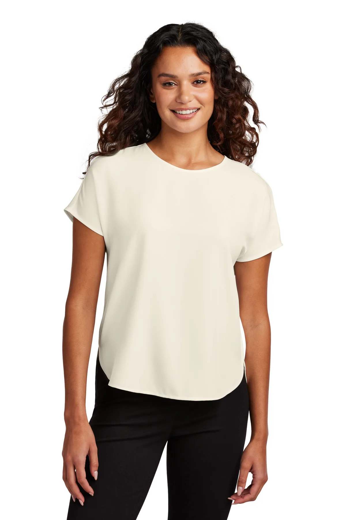 Ivory Chiffon White
