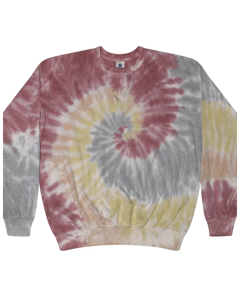 Tie-Dye Adult Crew Neck Sweatshirt view 2