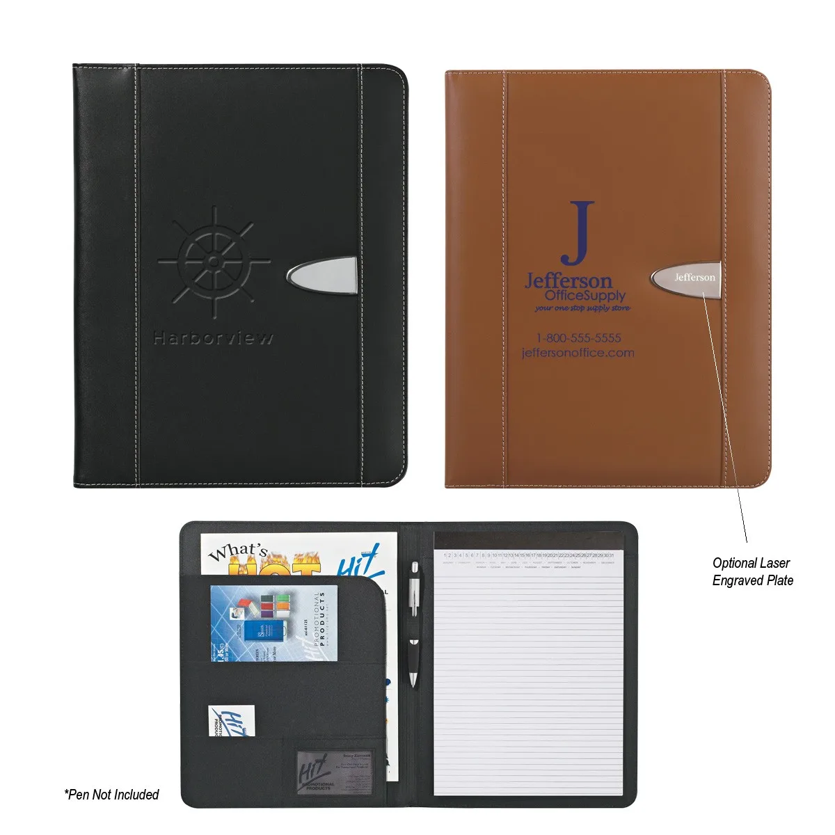Eclipse Bonded Leather Portfolio view 2