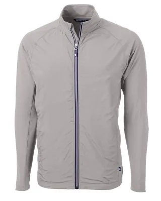 Cutter & Buck Adapt Eco Knit Hybrid Recycled Mens Full Zip Jacket view 4