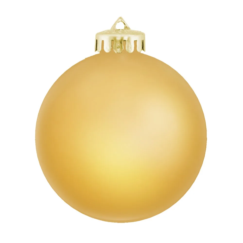 3¼" Satin Finish Round Shatterproof Ornament view 4