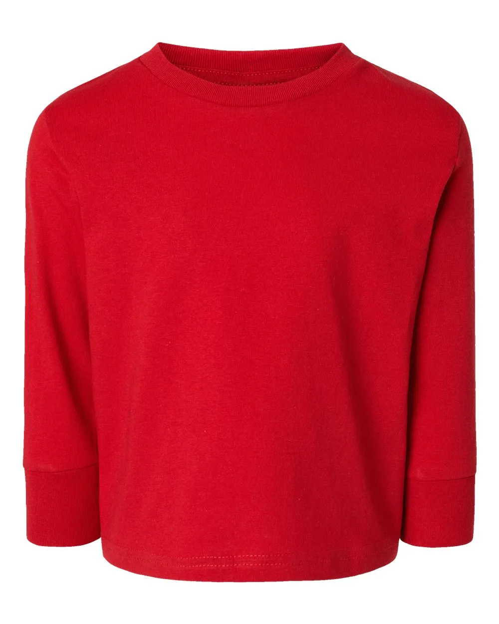 Rabbit Skins® Toddler Long Sleeve Cotton Jersey Tee view 5