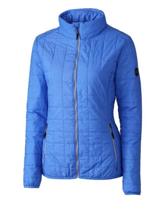 Cutter & Buck Rainier PrimaLoftÂ® Womens Eco Insulated Full Zip Puffer Jacket view 5