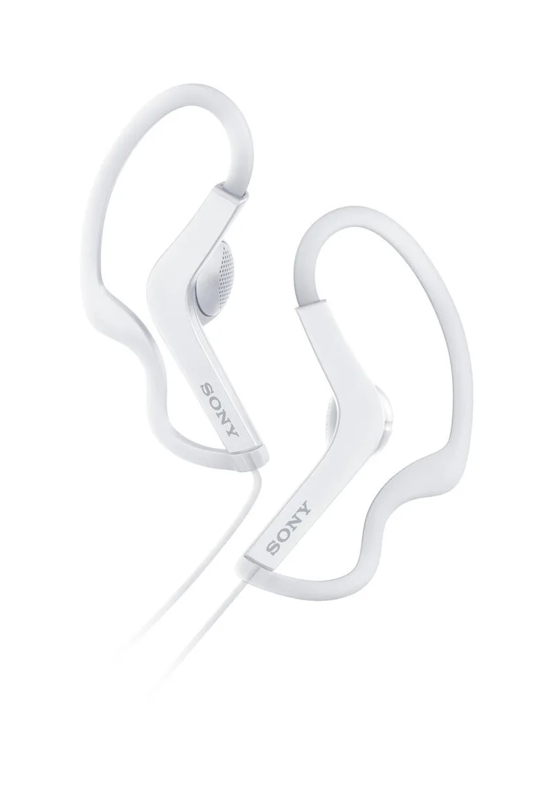 Sony Sports White Ear Buds w/Over the Ear Mount