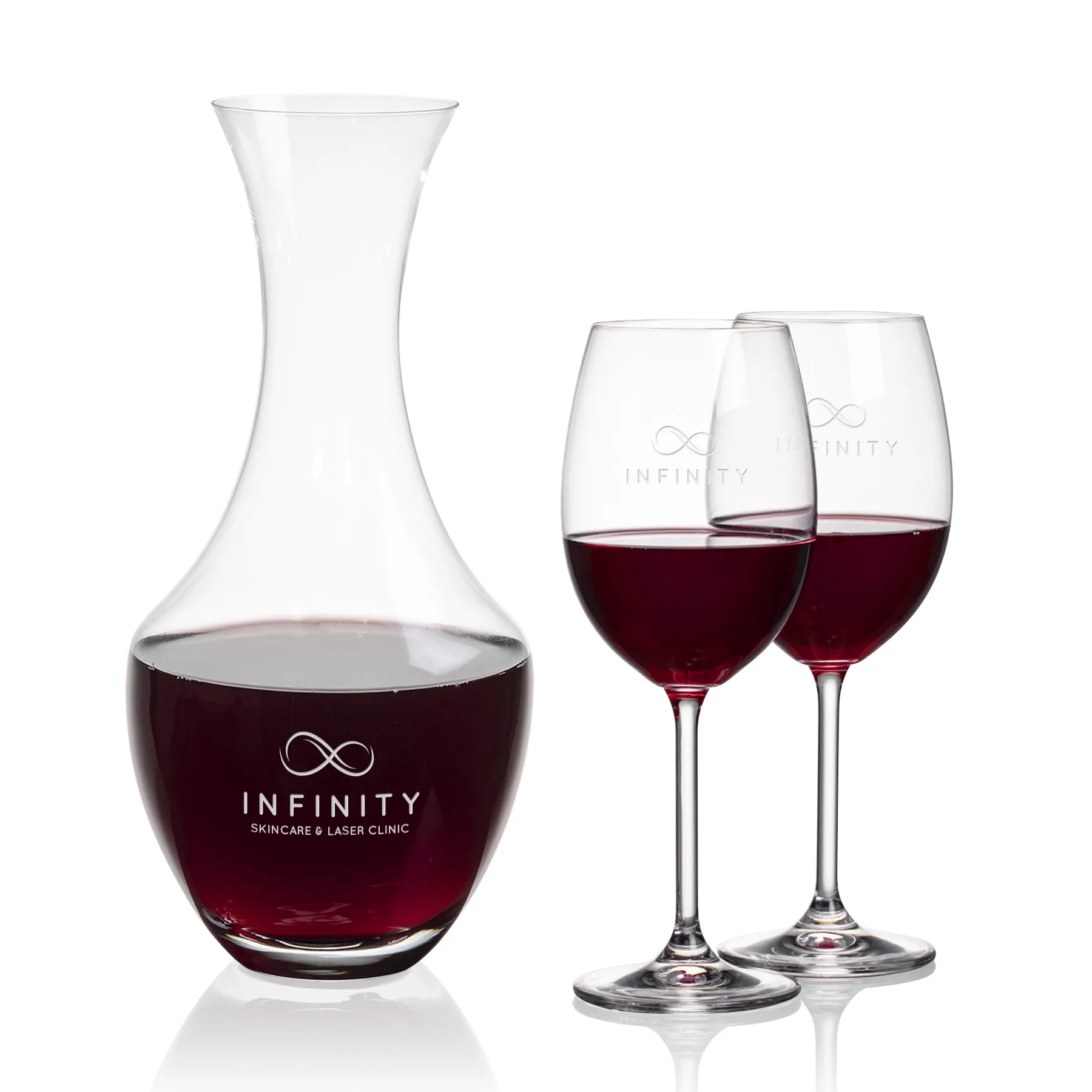 Stemmed Set, Blyth Wine Set, Carafe & 2 Wine