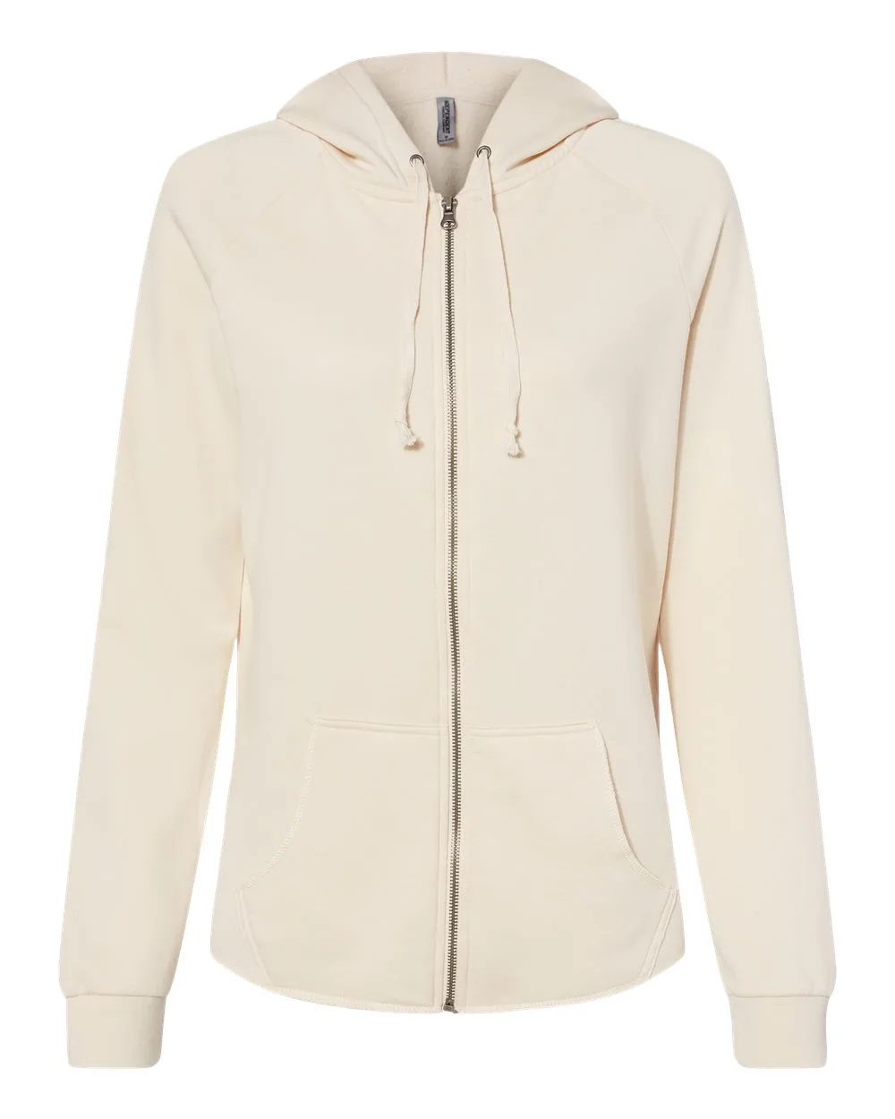 Independent Trading Co.® Women's California Wave Wash Full-Zip Hooded Sweatshirt view 4