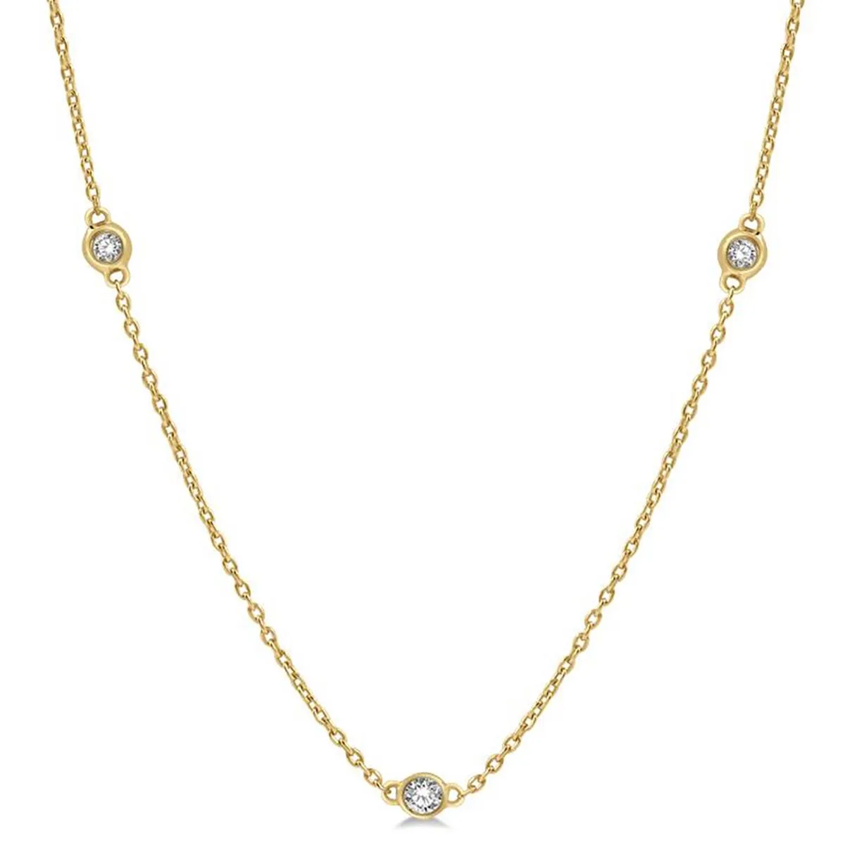 Jilco Inc Yellow Gold Diamonds By The Yard - 0.50 Twt