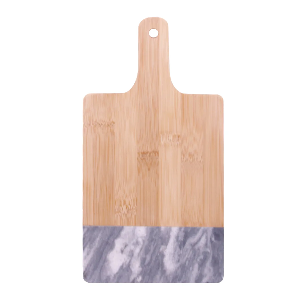 Black Marble & Bamboo Cutting Board view 3