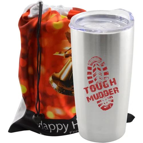 20 Oz. Stainless Steel Travel Tumbler w/Gift Bag