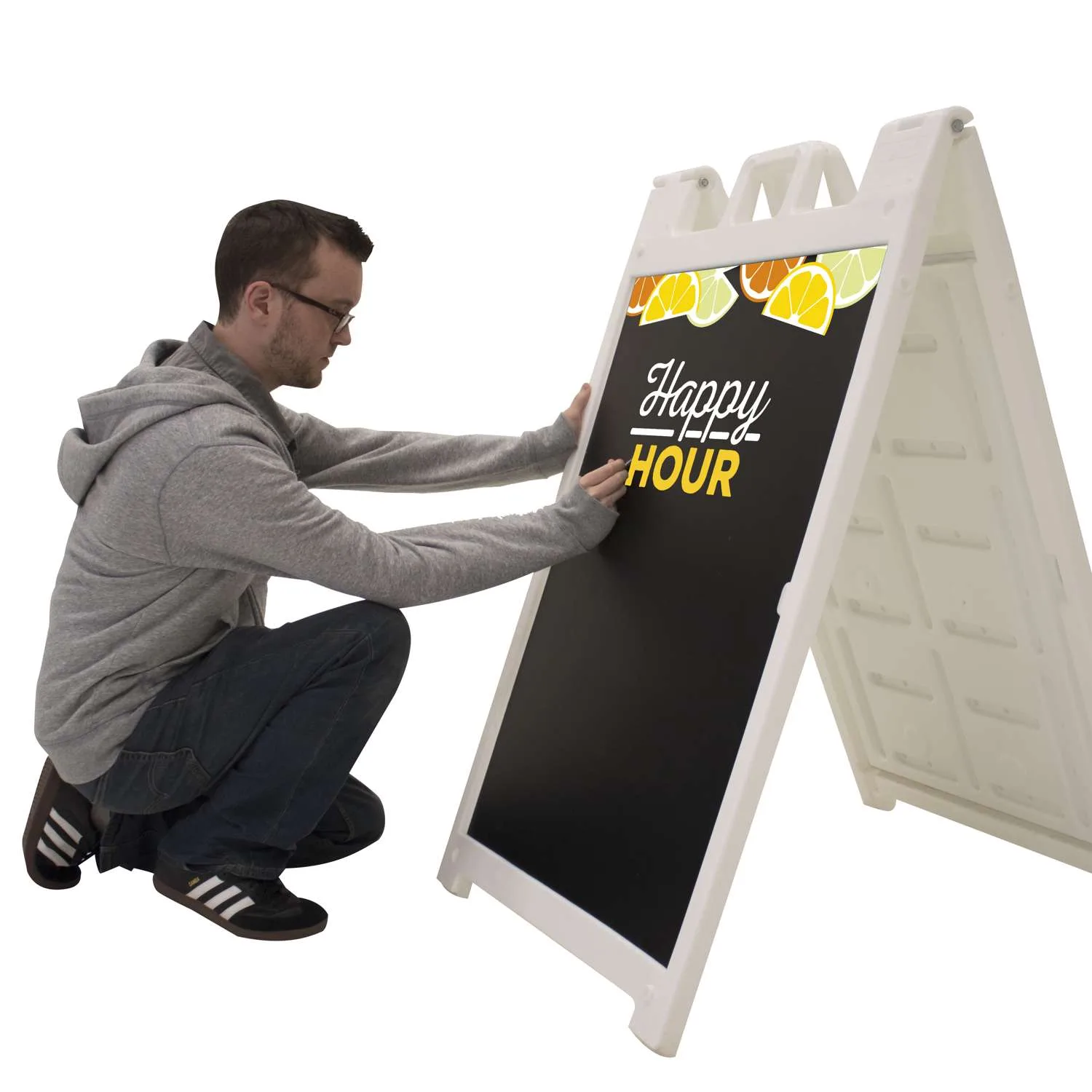 Signicade Deluxe Imprinted Chalkboard Kit (Single-Sided) view 4