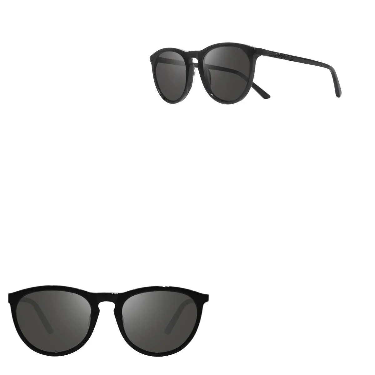 Revo Sunglasses Sage Eco-Friendly Round - Black