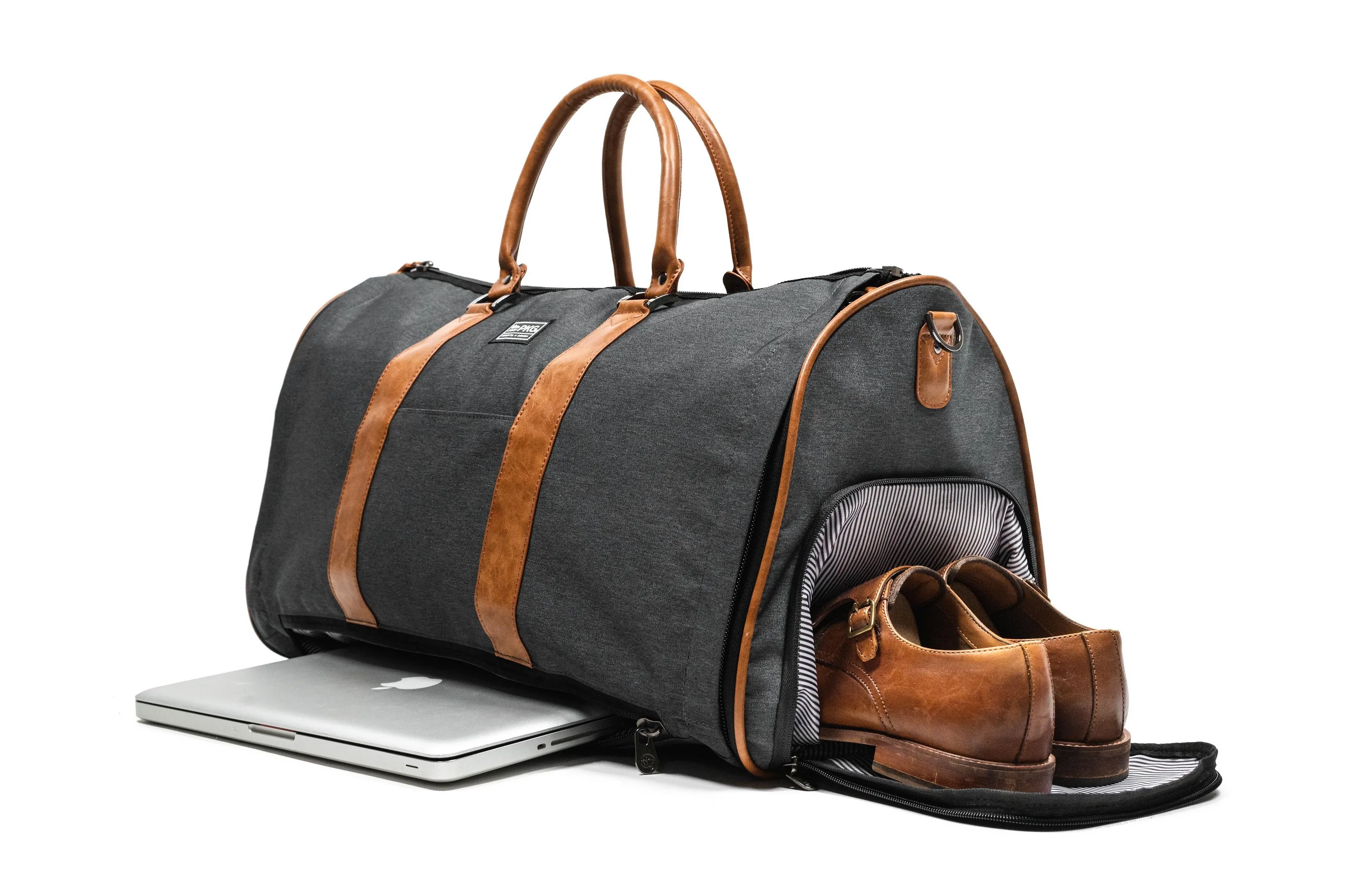 PKG Rosedale Ii Duffel Garment Bag - Gray/Tan