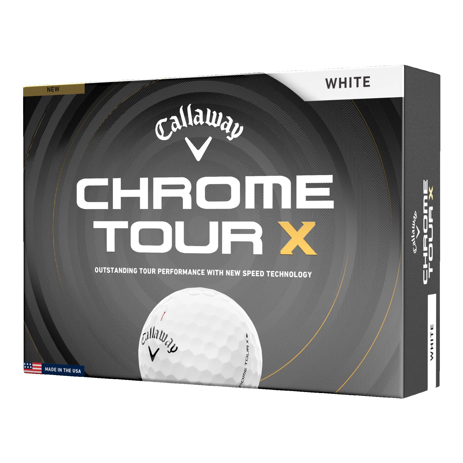 Callaway Chrome Tour X Golf Balls - White