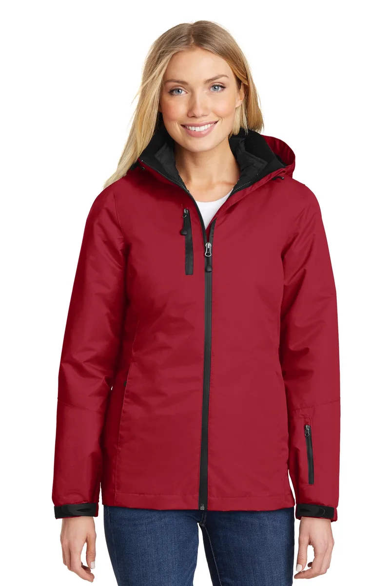 Port Authority® Women's Vortex Waterproof 3-in-1 Jacket. view 2