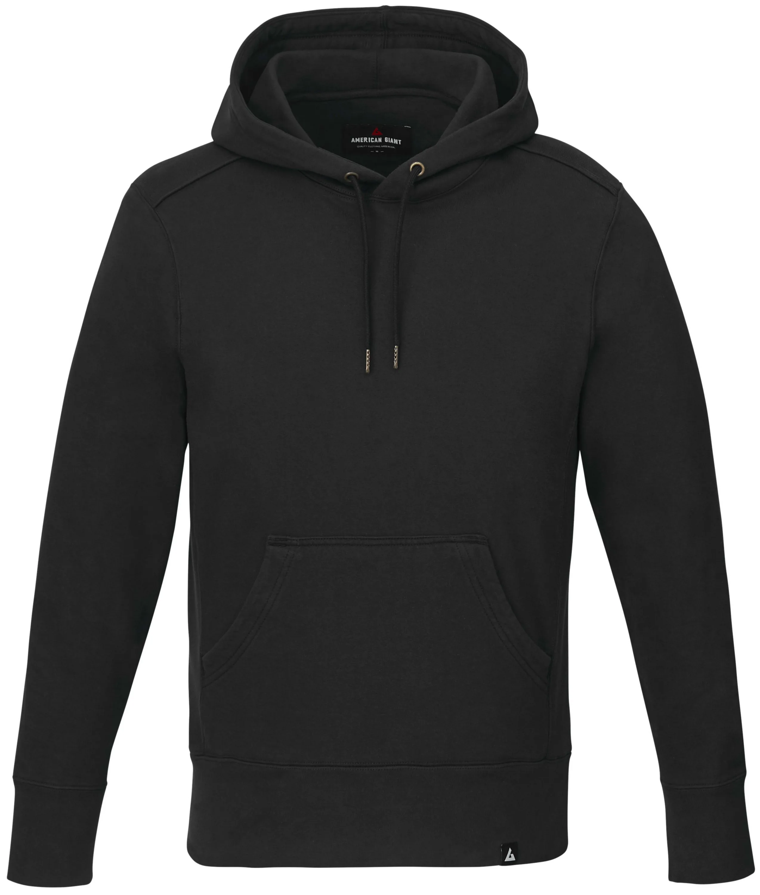 Men's American Giant Classic Heavyweight Fleece Pullover Hoodie view 2