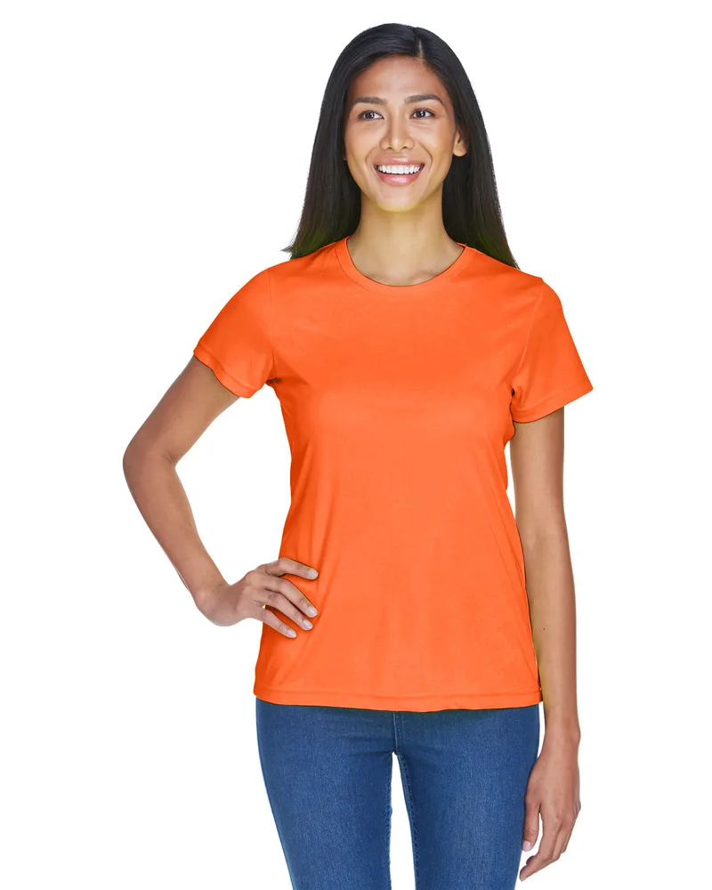 ULTRACLUB Ladies' Cool & Dry Sport Performance Interlock T-Shirt view 2