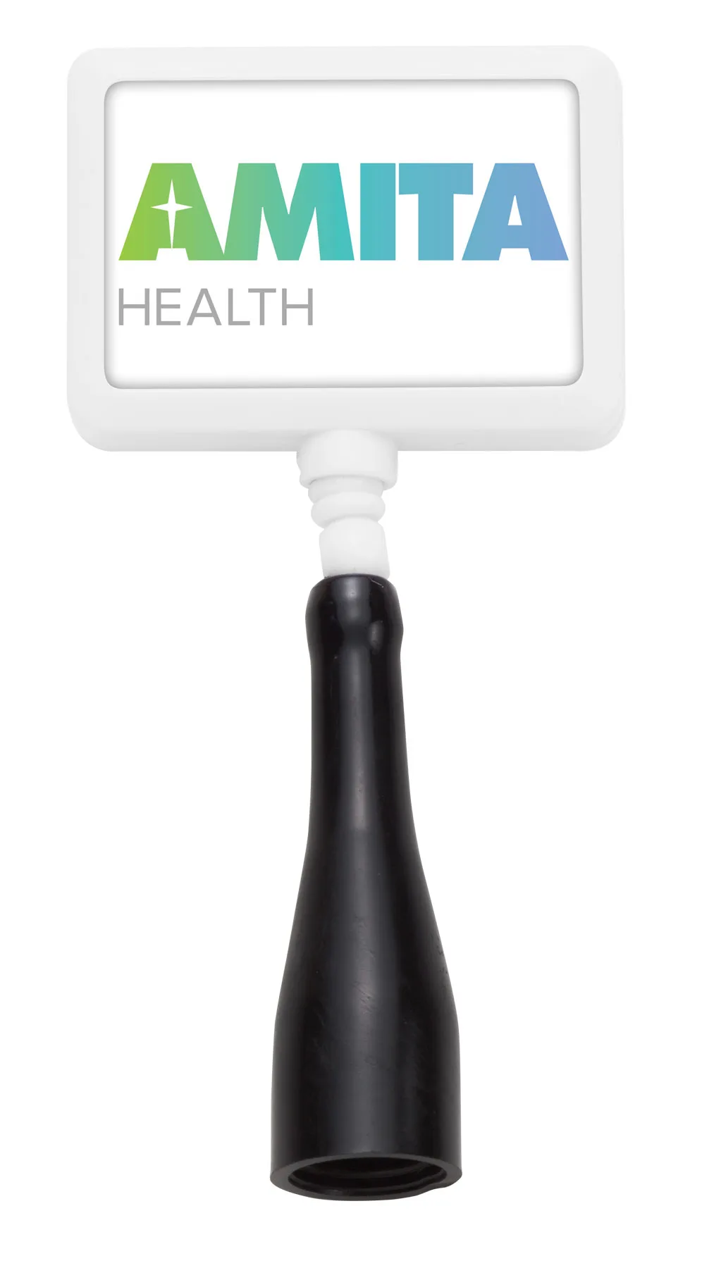 Anti-Microbial Rectangle Retractable Pen Holder