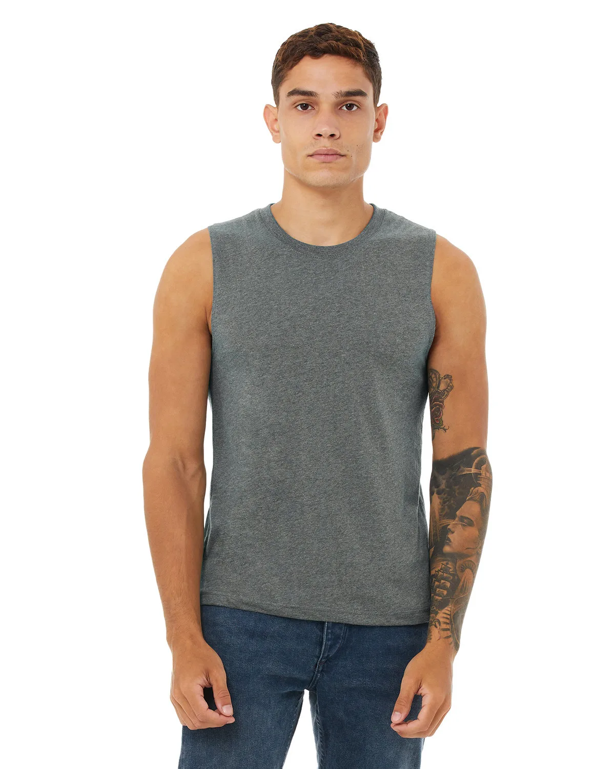 BELLA+CANVAS Unisex Jersey Muscle Tank view 4
