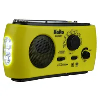 Kaito KA332 Portable Hand Crank Solar AM/FM NOAA Weather Radio
