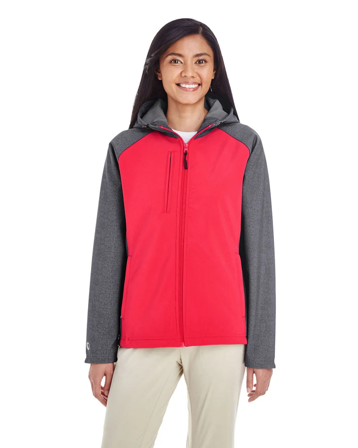 Holloway Ladies' Raider Soft Shell Jacket view 2