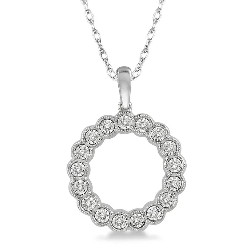 Jilco Inc Diamond Circle Pendant