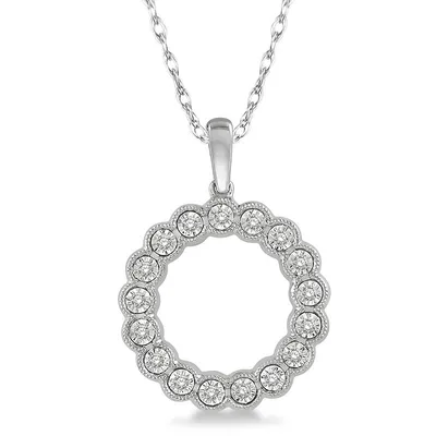 Jilco Inc Diamond Circle Pendant